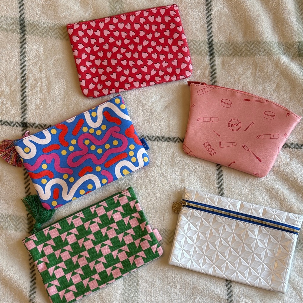 Ipsy Bundle Makeup Pouches